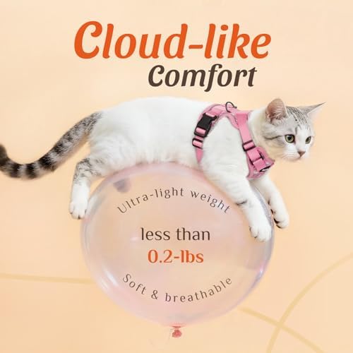 Dooradar Cat Harness and Leash Set, Adjustable and Escape Proof - Image 6