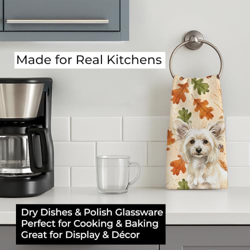 Caroline's Treasures Chinese Crested Dogs Kitchen Towel 15x25 in - Image 3