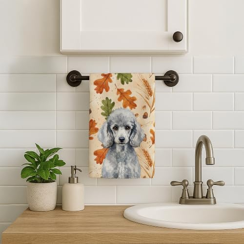 Caroline's Treasures Poodle Dogs Kitchen Towel 15x25 in - Image 2