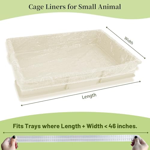 Disposable 50 pcs Small Animal Cage Liners - Image 2