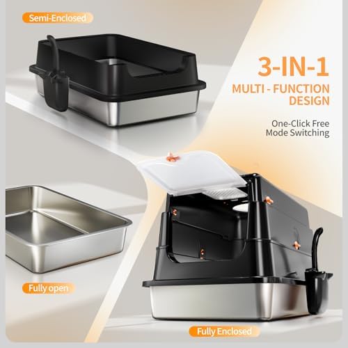 Stainless Steel Cat Litter Box - Image 7