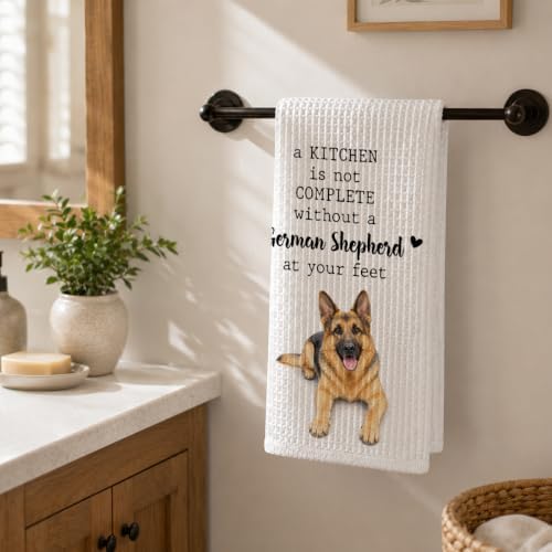 German Shepherd Kitchen Towel, Funny Dog Lover Kitchen Decor - Image 6