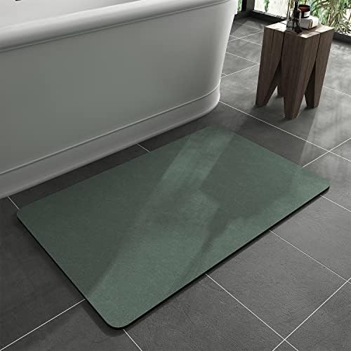 MontVoo -Bath Mat Rug-Rubber Backing Non Slip Quick Dry Absorbent Thin Bathroom by MontVoo