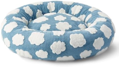 LE SURE Shown on TV Jacquard Donut Dog Beds Large Sized Dog - Image 3