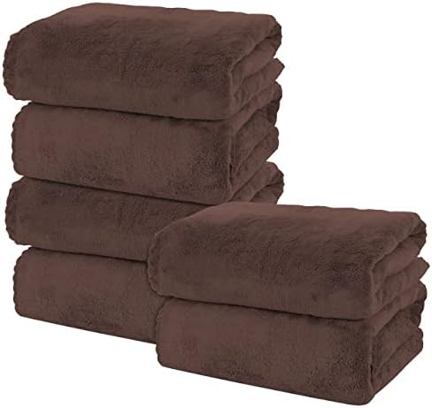 MOONQUEEN 6 Pack Premium Bath Towel Set by MOONQUEEN