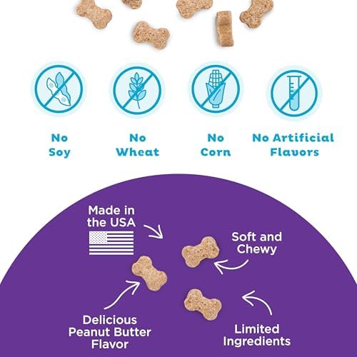 Outward Hound Nina Ottosson Puzzle Bitez Dog Treats, Peanut Butter, 7.5 oz - Image 3