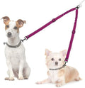 AUTOWT Double Dog Leash, No Tangle 360°Swivel Rotation Reflective Lead by AUTOWT