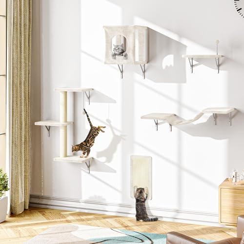 Cat Wall Shelves Set by NUNULAB