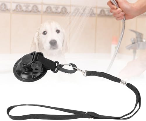 Dog Bathing Tether with Suction Cup, Adjustable Grooming Restraint - Image 5