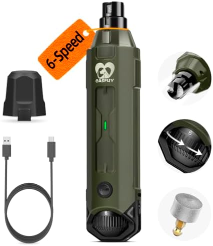 Casfuy 6-Speed Dog Nail Grinder by casfuy