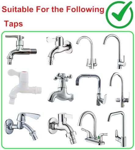 16.4ft/5m Sink Spray Rubber Hose, Sink Hose Attachment - Image 2