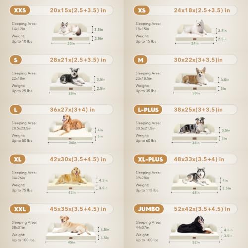 MEKIY Orthopedic Waterproof Jumbo Dog Bed - Image 5