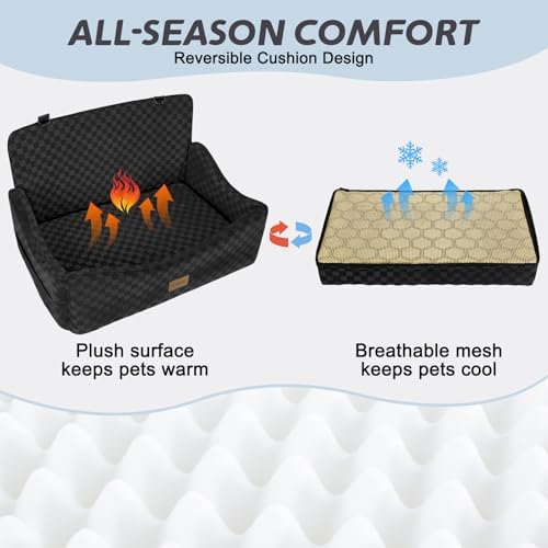 JOEJOY Dog Car Seat for Medium/Large Dogs - Image 3