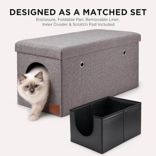 Cat Litter Box Enclosure Set - Image 2