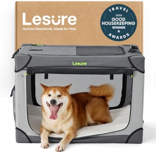 Lesure Today Show Soft Collapsible Dog Crates by Lesure