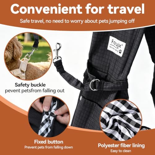 Dog Sling Carrier, Lightweight Breathable Puppy Carrier - Image 3