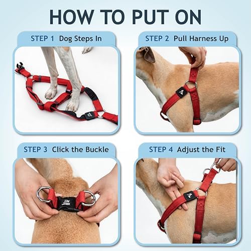 No Pull Dog Harness Medium Size Dog | Adjustable Heavy Duty Pet Harness - Image 5