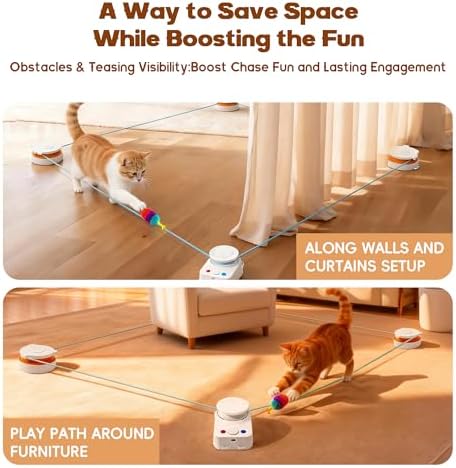 Interactive Cat Toy for Indoor Cat, Automatic Treadmill for Exercise - Image 4