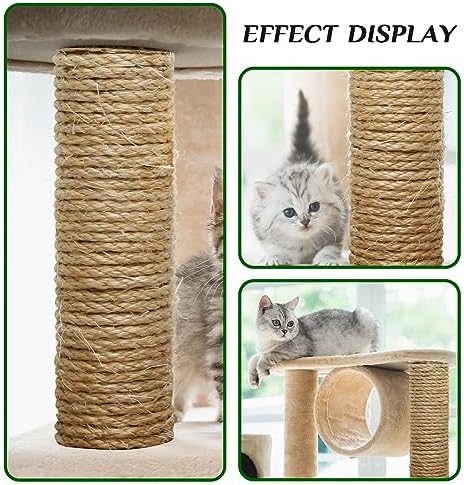 Cat Natural Sisal Rope 1/4 Inch 6mm 164-Feet - Image 5
