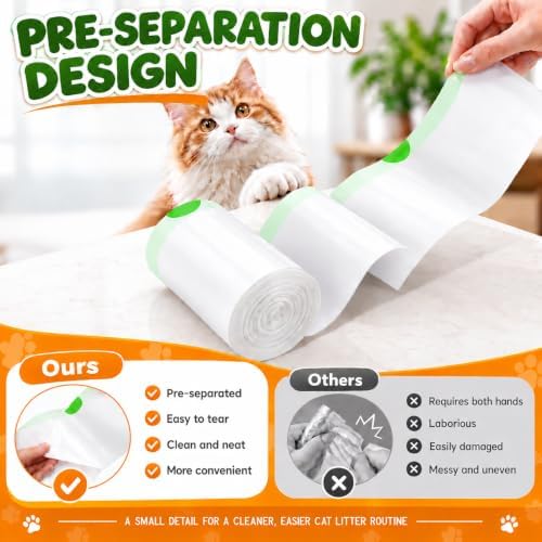 60 Count Cat Litter Box Bags Liner - Image 5