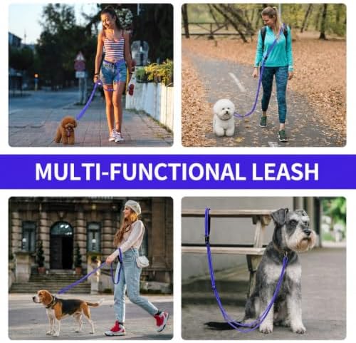 Kazazoo Hands-Free Dog Leash Adjustable Length 5-8 Ft, Crossbody & Waist - Image 3