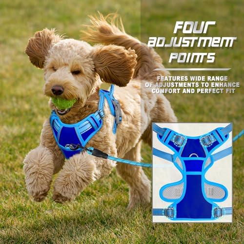 BARKBAY Dog Harness No Pull for Small Sized Dog Front Back Clips, Dog Vest - Image 6
