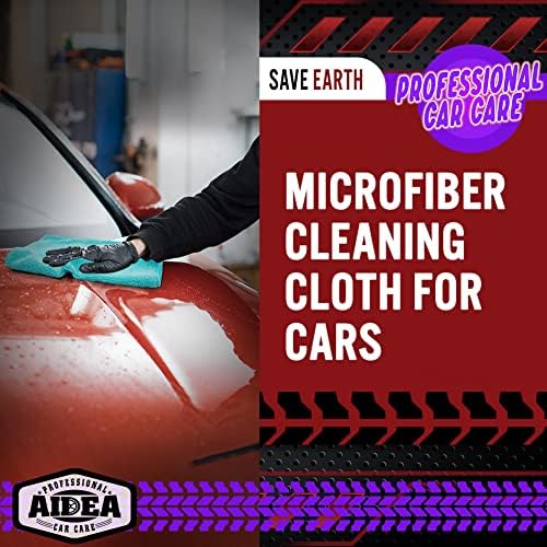 AIDEA Microfiber Cleaning Cloth-400PK, Microfiber Towels - Image 4