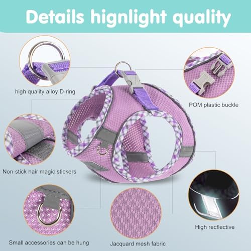 Dog Harness and Leash Set, No Pull Pet Harness - Image 3