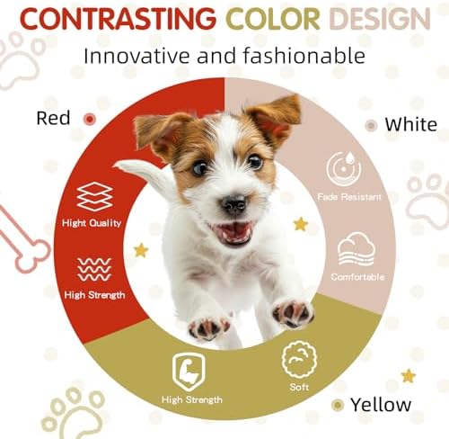Tri-Color Adjustable Step-in Dog Harness - Image 6