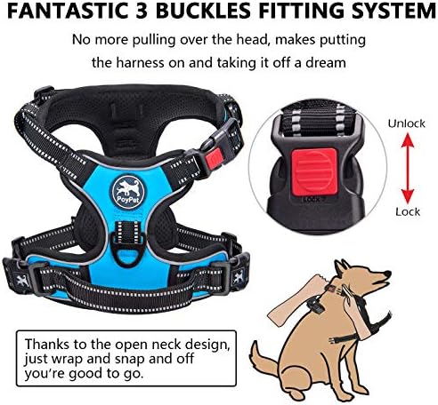 PoyPet No Pull Dog Harness Large - Image 2
