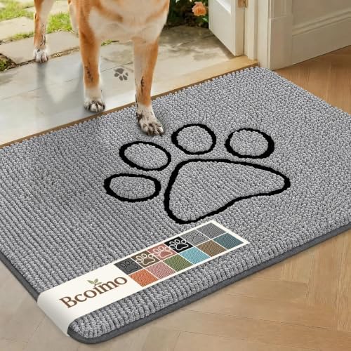 Bcoimo Super Absorbent Dog Door Mat by Bcoimo