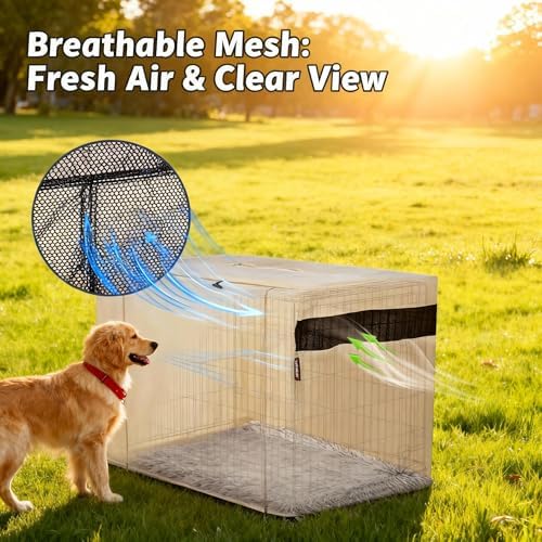 HiCaptain 30-Inch Dog Crate Cover - Image 2