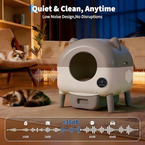Automatic Self-Cleaning Cat Litter Box 76L Large Capacity - Image 5