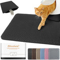 Cat Litter Mat 18"x24", Double Layer EVA litterbox Mat by BLISSSTORM
