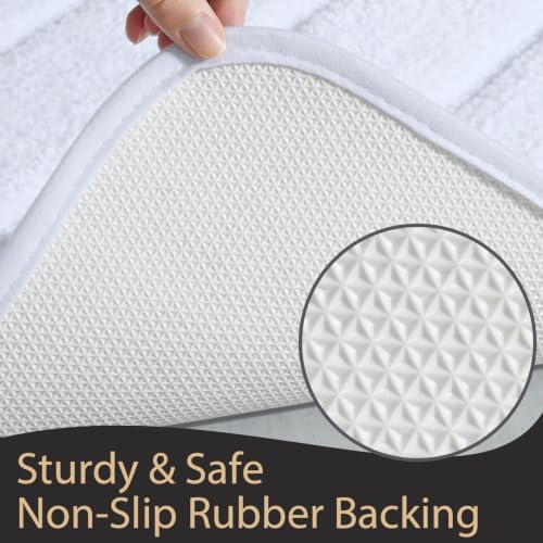 AROGAN Luxury Bathroom Rugs 24x17 Inch，Thick Soft Bath Rug Non Slip - Image 4