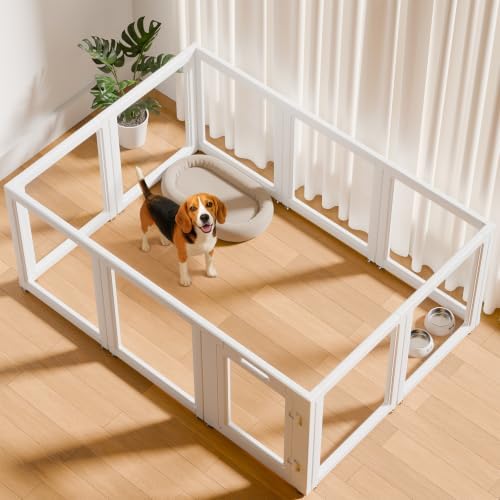 EVERFRONT Clear Acrylic Dog Playpen by Everfront