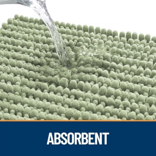 OLANLY Dog Door Mat for Muddy Paws 30x20, Ultra-Absorbent Chenille Mud Mat - Image 4