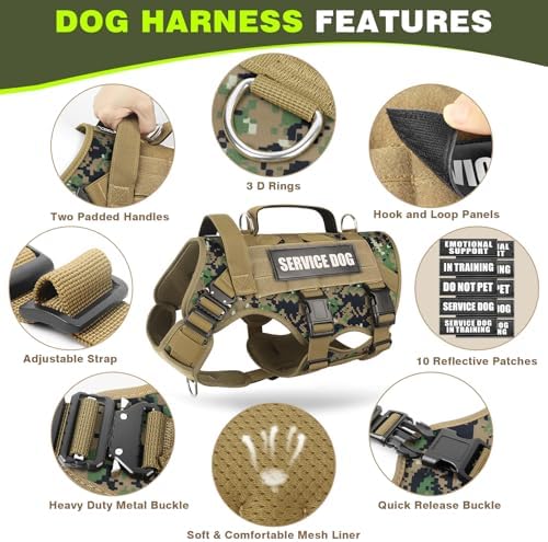 WINSEE Tactical Dog Harness - Image 3