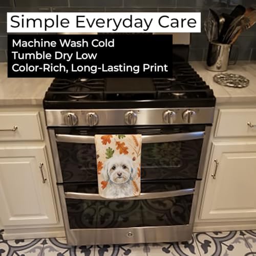 Caroline's Treasures Havanese Dogs Kitchen Towel 15x25 in - Image 6