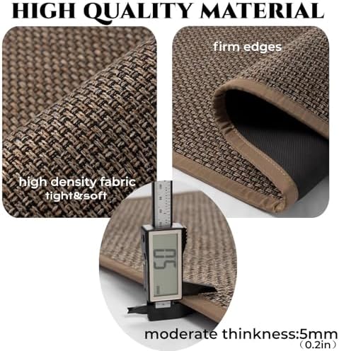 12'' Wide Long Bath Runner Mat, Super Absorbent Non-Slip Bathroom Rug - Image 2