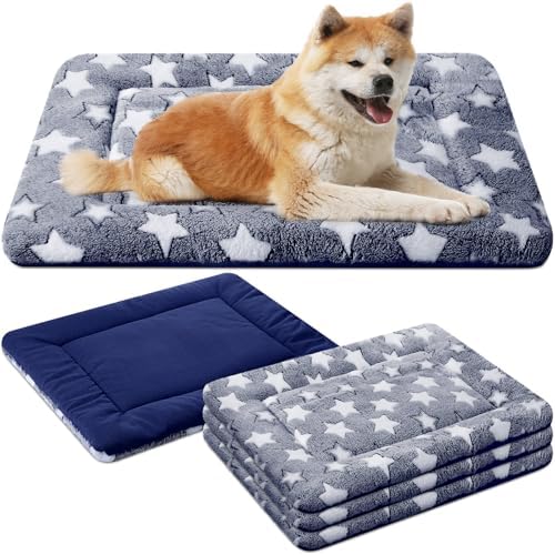 VitalCozy 4 Pcs Dog Crate Pads Soft Warm by VitalCozy