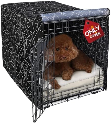 Explore Land Pattern Dog Crate Cover, 24 Inches by ExploreLand