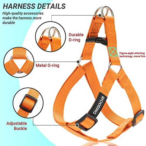 No Pull Dog Harness, Leash & Collar Set, Adjustable Step-in Vest - Image 2
