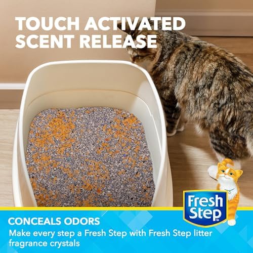 Fresh Step Summer Breeze Cat Litter Deodorizing Crystals, 30 Oz - Image 3