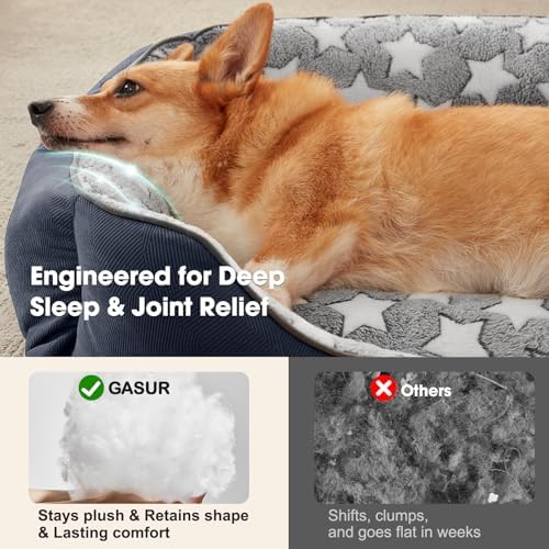 GASUR Medium Dog Beds for Medium Size Dogs, Orthopedic Dog Bed Sofa, Washable - Image 2