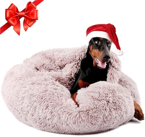 Himax 35in Covered Large Dog Bed by HIMAXPET