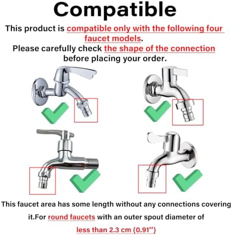 16.40ft/5m Sink Spray Hose, Portable Shampoo Sprayer - Image 2