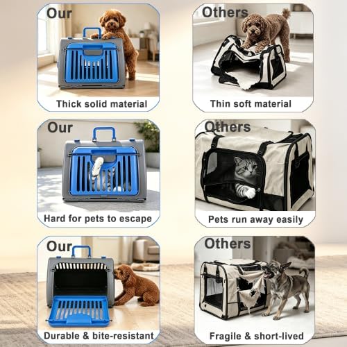 Foldable Portable Pet Carrier, Cat Carrier - Image 2