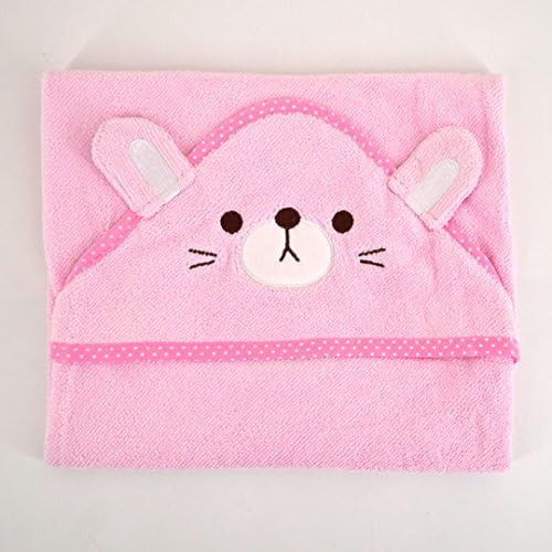 Goclothod Pet Hooded Bath Towel Cartoon Drying Bath Towel Absorbent Bathrobe - Image 3