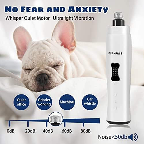 Upgrade Dog Nail Grinder with 5 LED Shadow Free Light, Dog Nail Trimmer Protect - Image 5